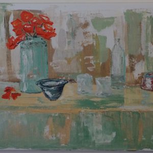Painting "Still life with poppies - 2020"