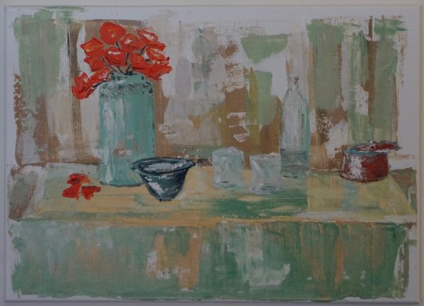 Painting "Still life with poppies - 2020"