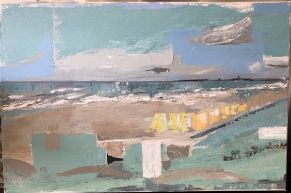 Painting "North Sea tropical - 2021"