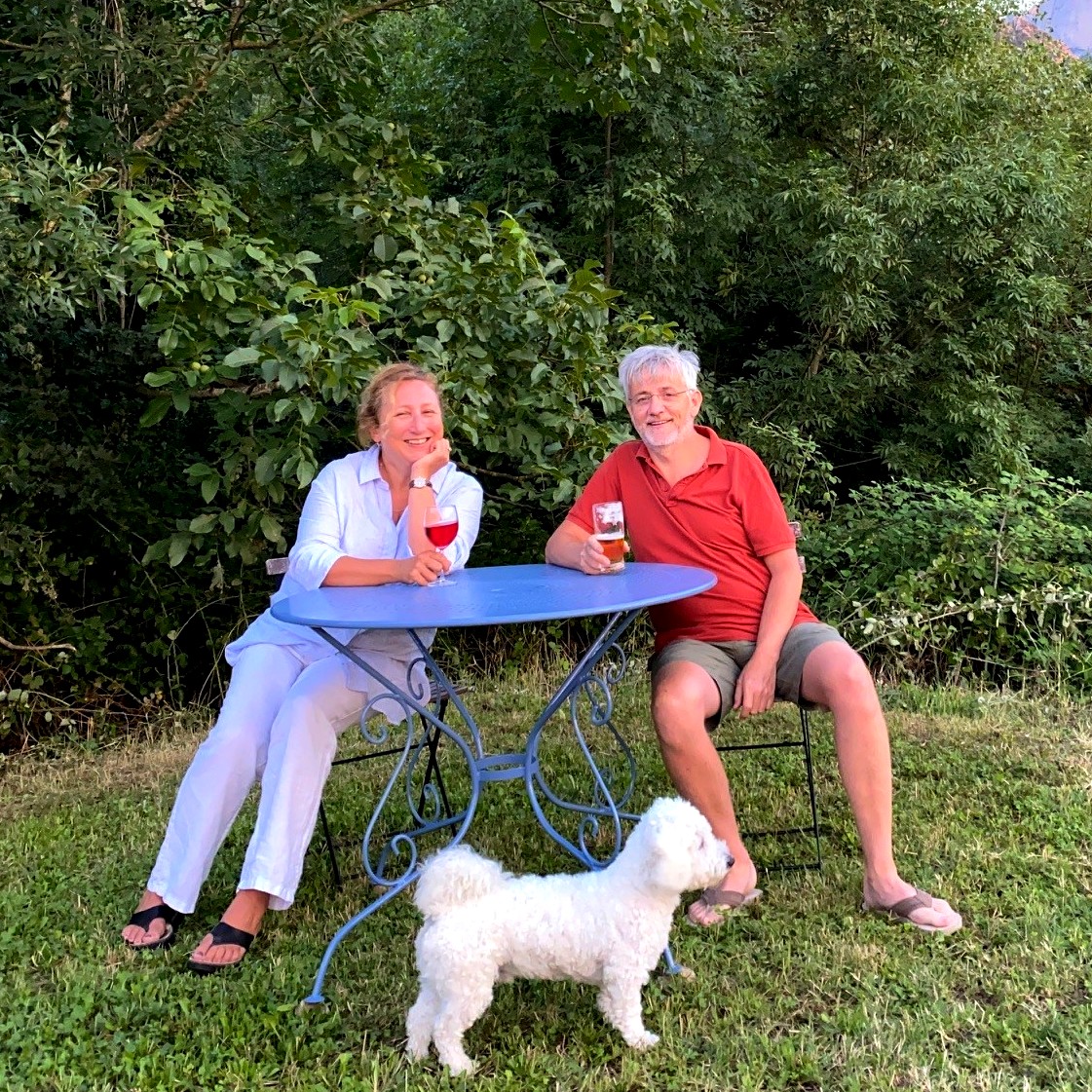 Mrs. Delphine Goussault and Mr. Joop Pisa